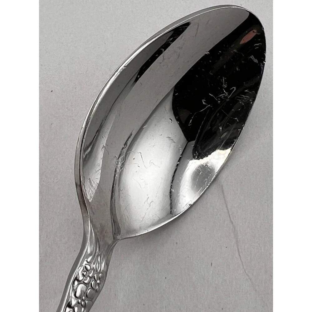 Oneida WORDSWORTH 4pc Teaspoon Set 18/0 Stainless Flatware Silverware Floral